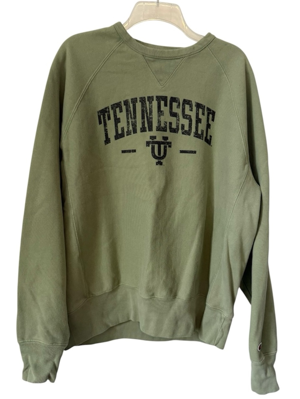Vintage 2010âs Champion Reverse Weave Tennessee Sweatshirt Medium Green